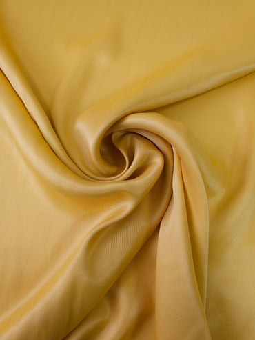 Marigold Yellow Viscose Satin