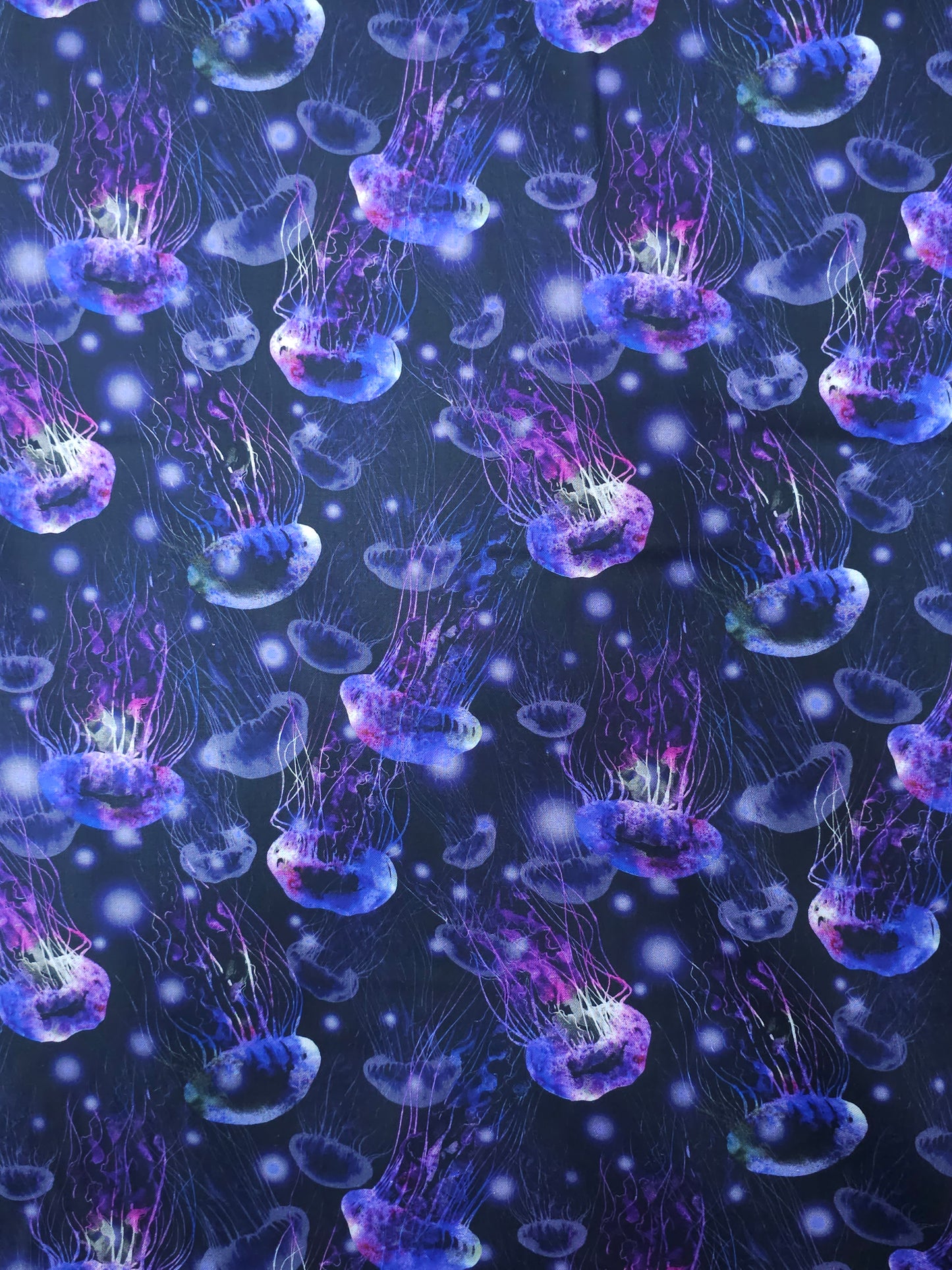 Purple/Indigo Jellyfish 100% Cotton