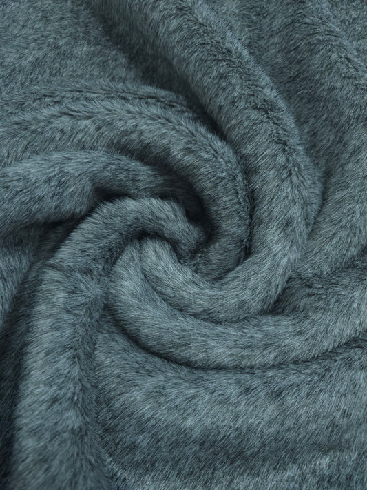 Grey Soft Faux Fur