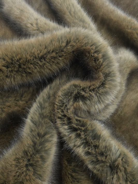 Brown Soft Faux Fur