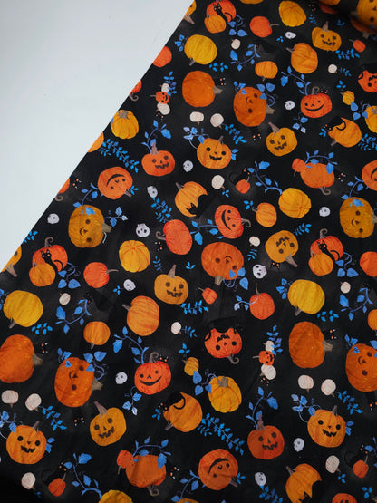 Pumpkin Party 100% Cotton - Robert Kaufman