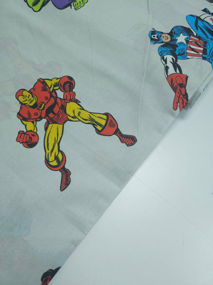 Marvel Comics Superhero 100% Cotton 81"