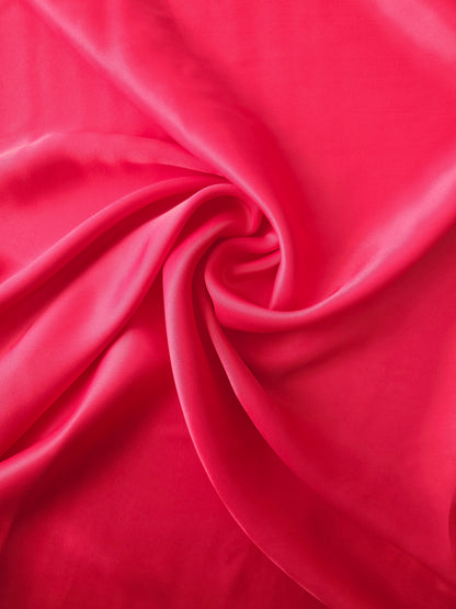 Rose Crepe Backed Viscose Satin