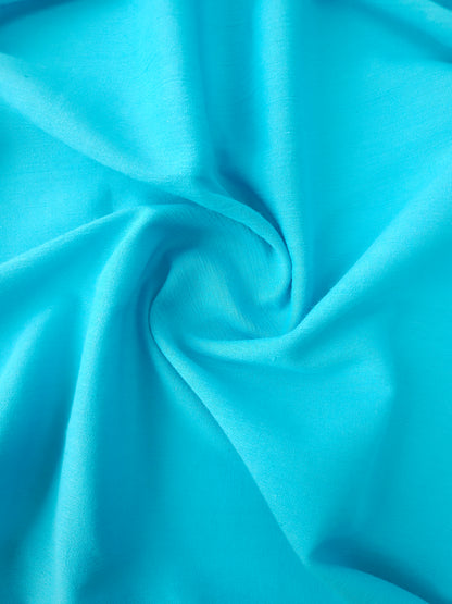 Light Blue Crinkle Cotton