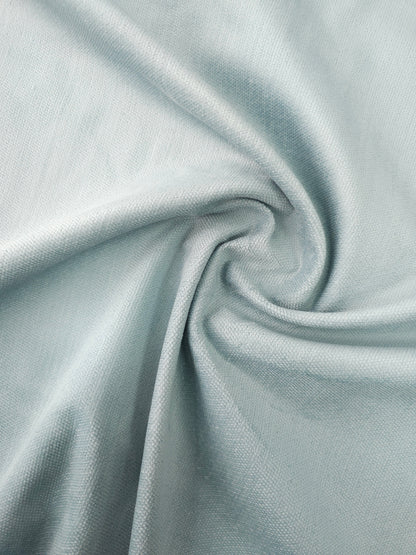 Pastel Blue Cotton Velvet