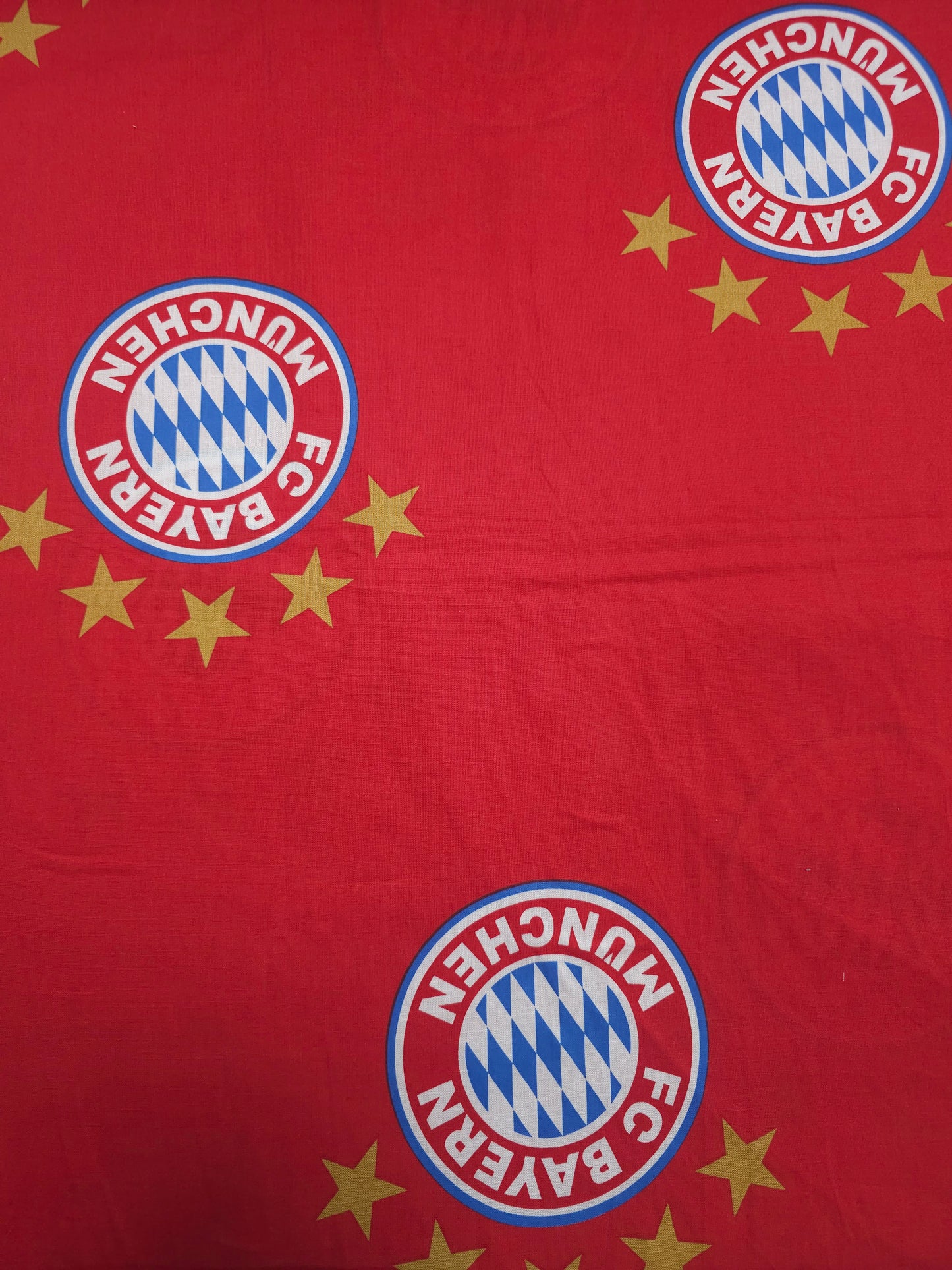 Bayern Munich FC 100% Cotton Football Fabric 106"