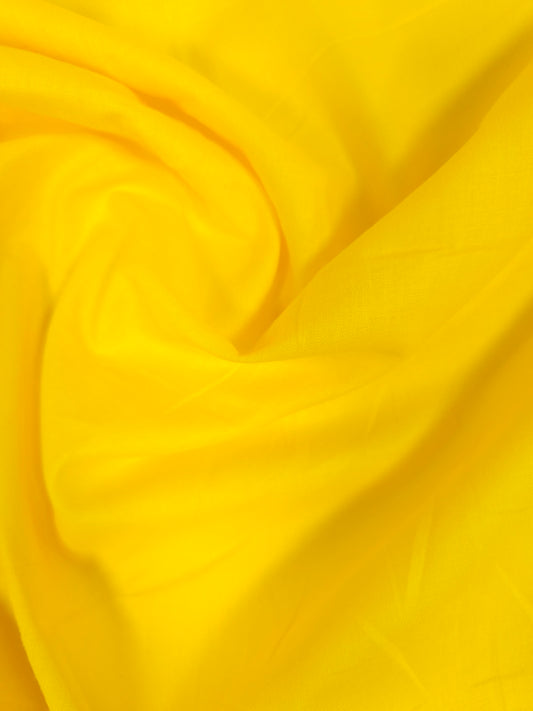 Yellow Cotton Voile